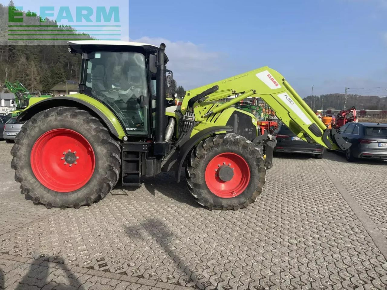 Tractor CLAAS arion 650 c-matic cebis CMATIC CEBIS