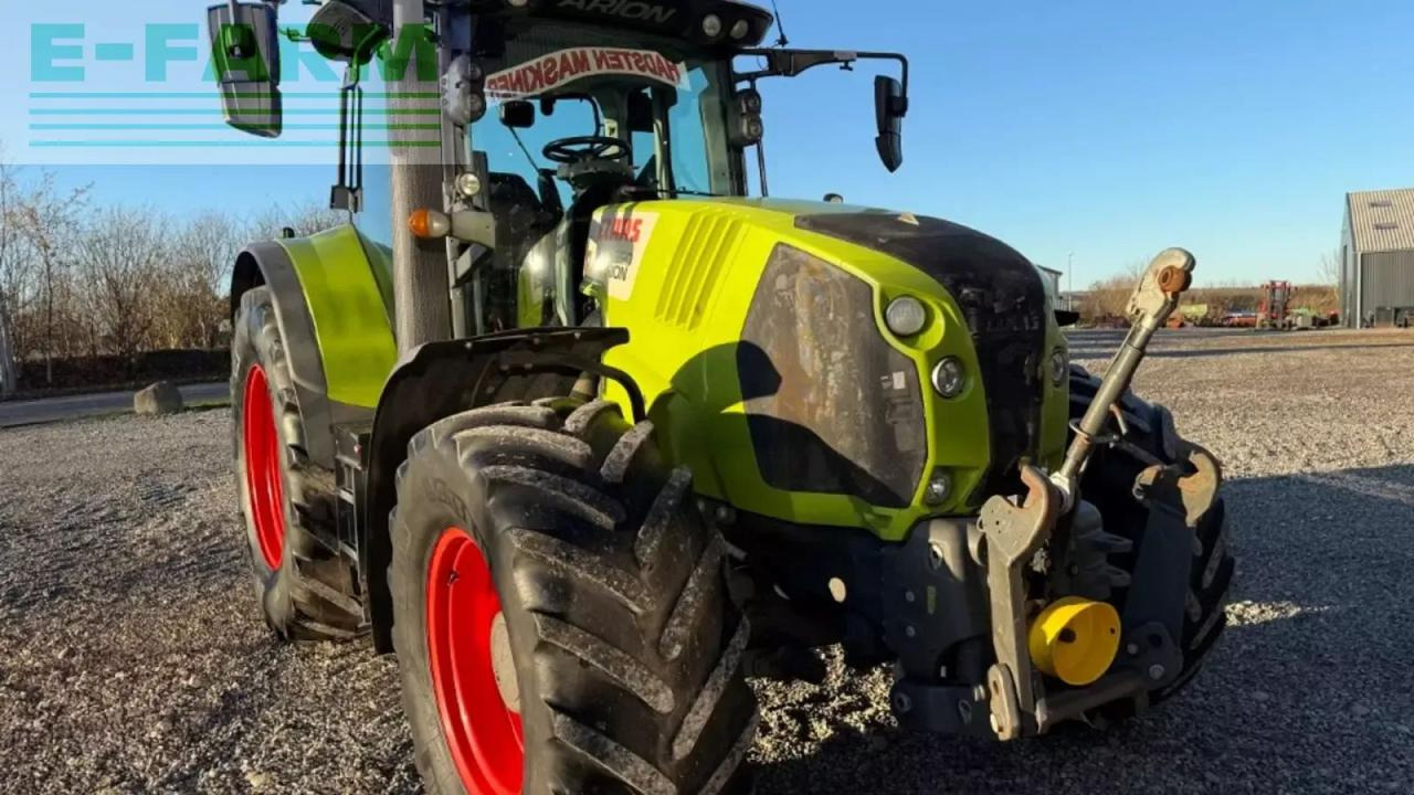 Tractor CLAAS arion 650 c matic med frontpto CMATIC