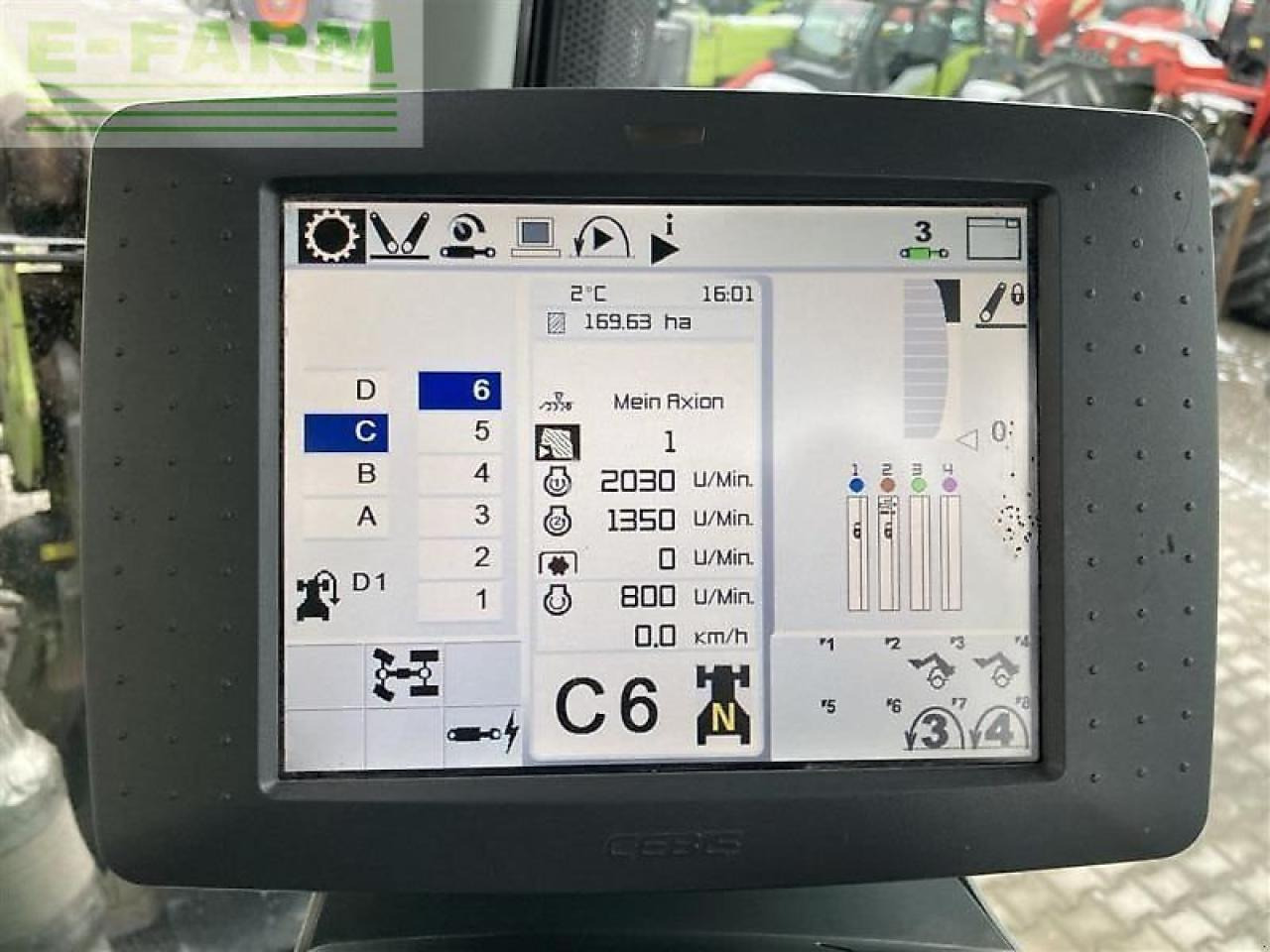 Tractor CLAAS arion 650 cebis CEBIS