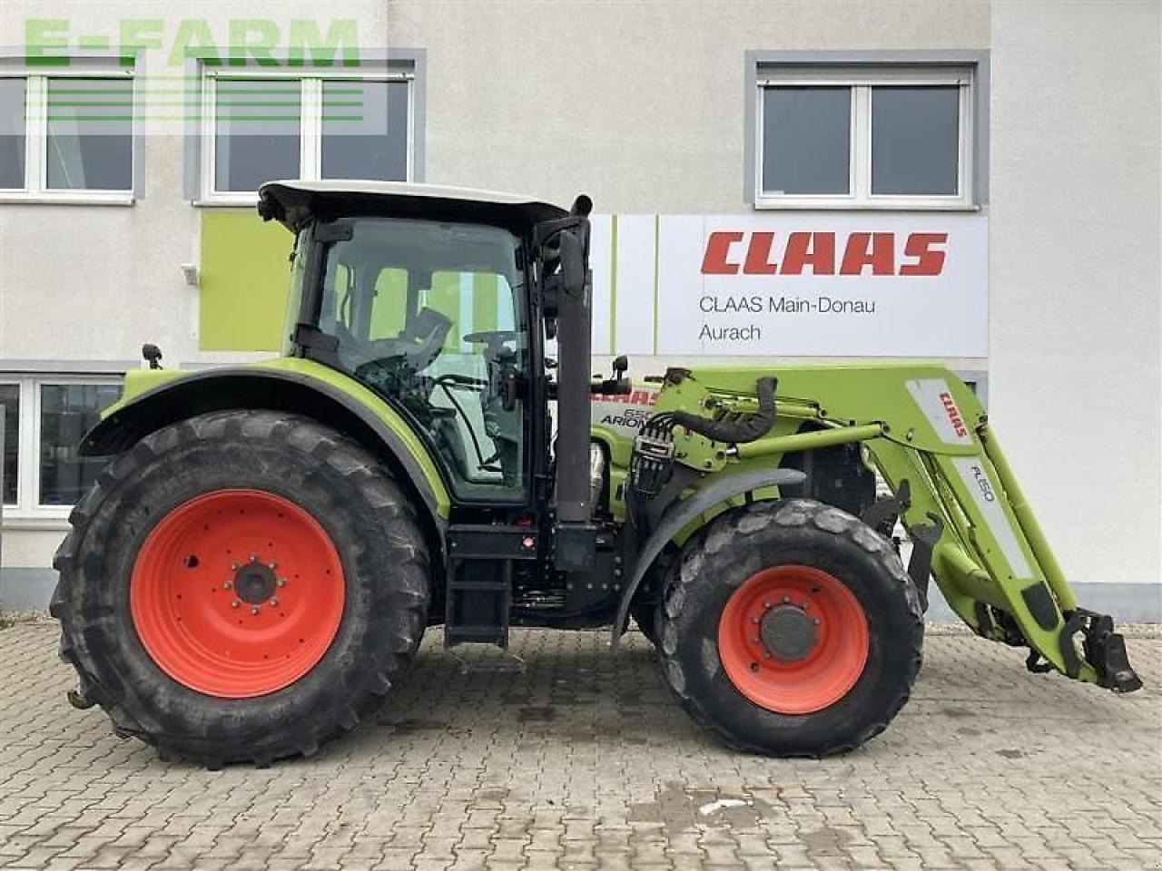 Tractor CLAAS arion 650 cebis CEBIS