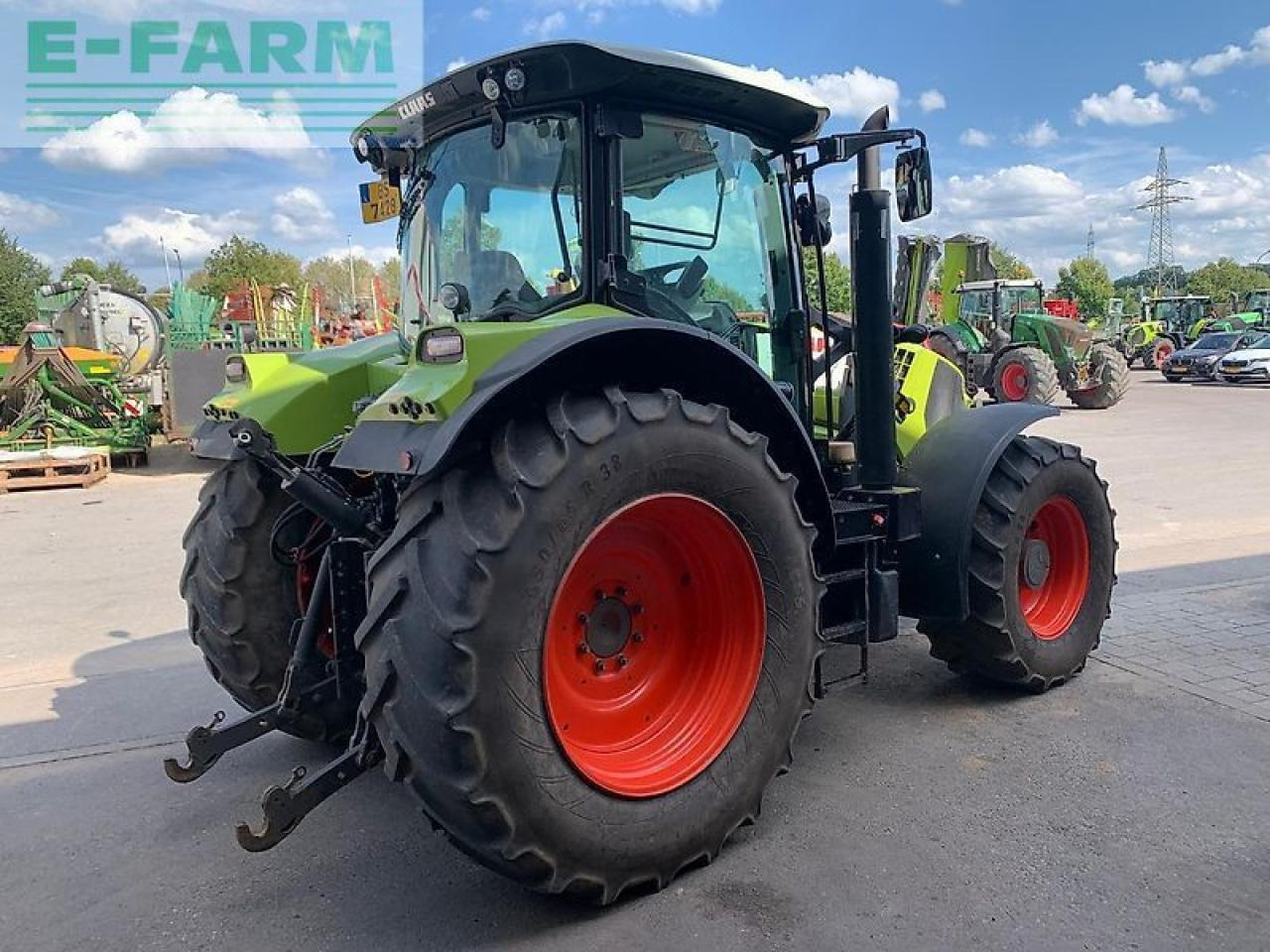 Tractor CLAAS arion 650 cebis hexa CEBIS