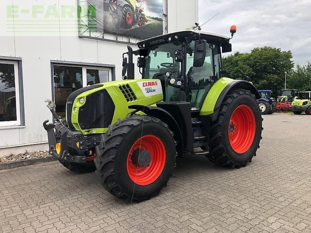 Tractor CLAAS arion 650 cebis hexashift HEXASHIFT CEBIS