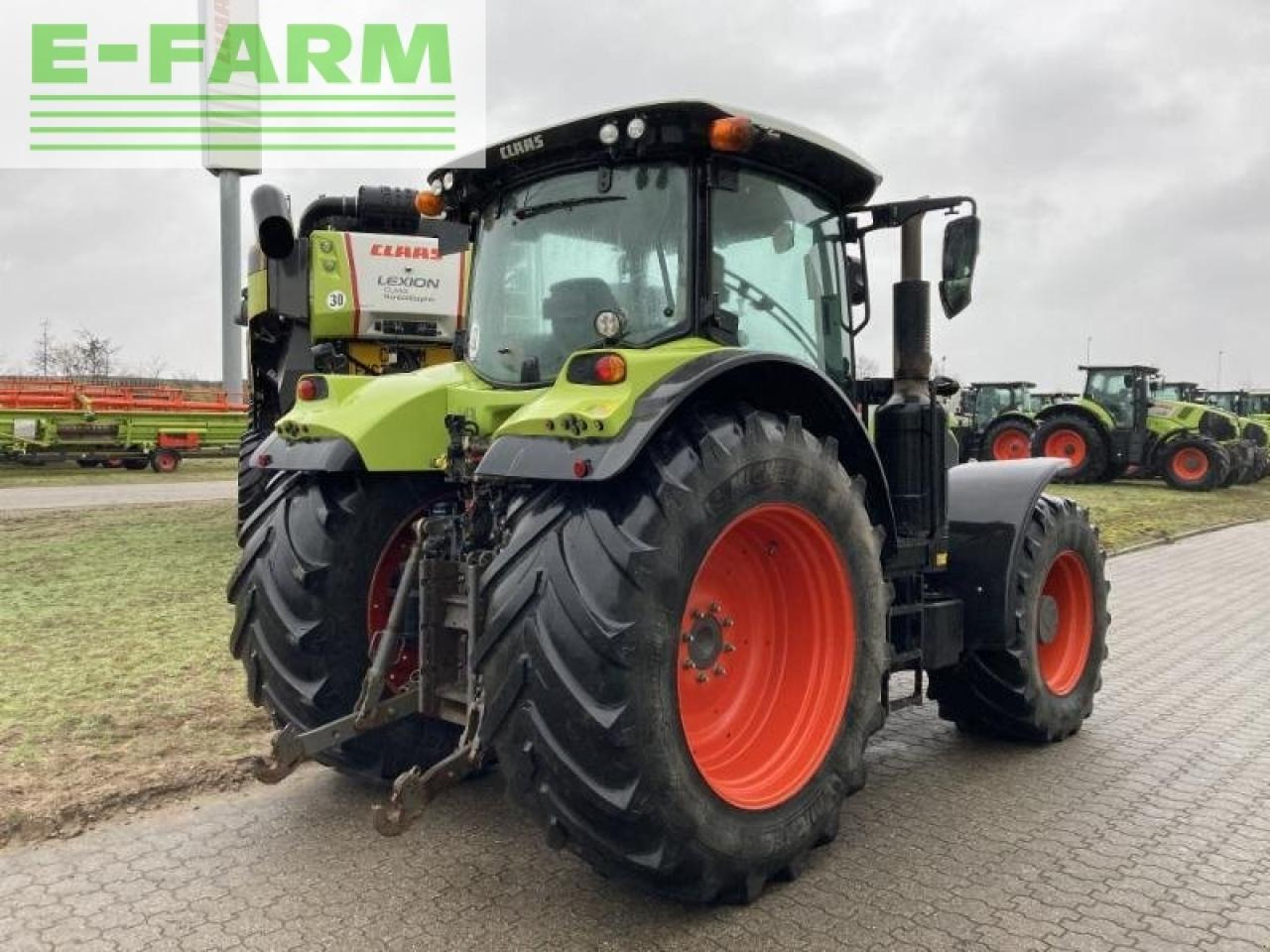 Tractor CLAAS arion 650 cis+