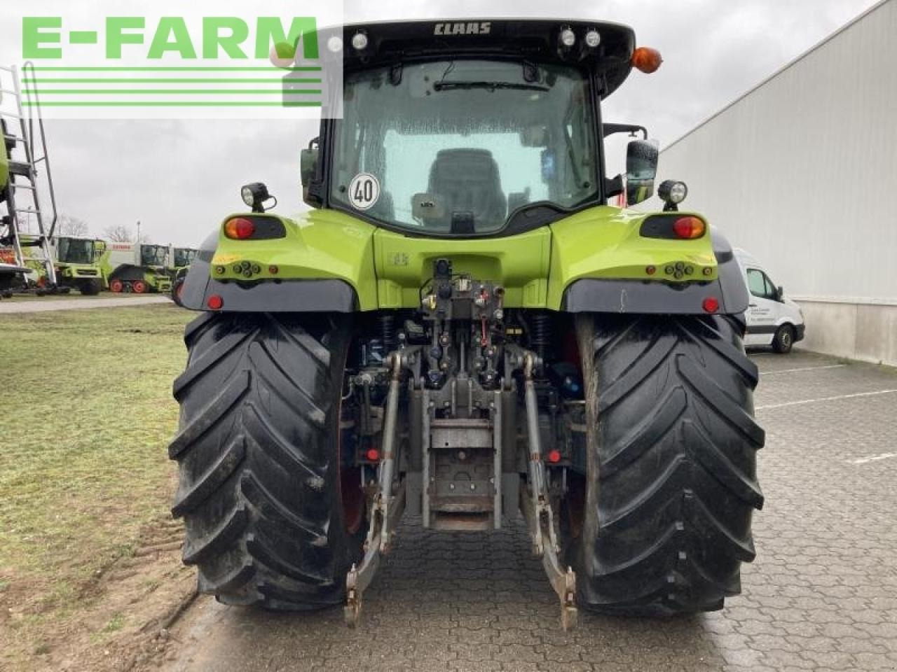 Tractor CLAAS arion 650 cis+