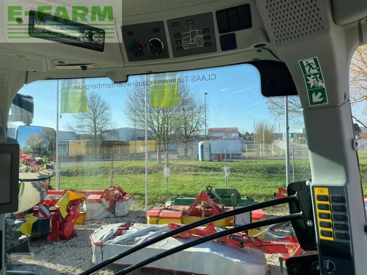 Tractor CLAAS arion 650 cis+ CIS+