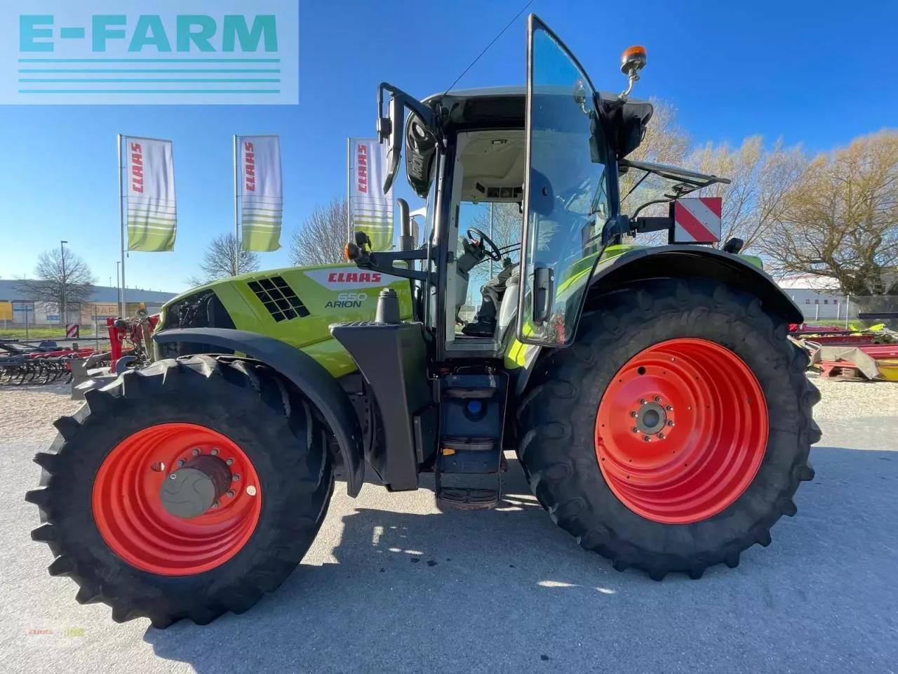 Tractor CLAAS arion 650 cis+ CIS+