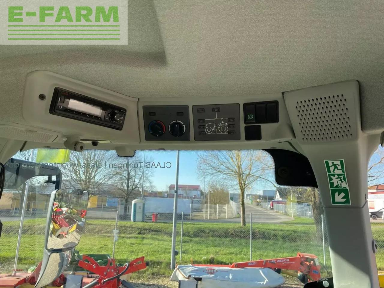 Tractor CLAAS arion 650 cis+ CIS+