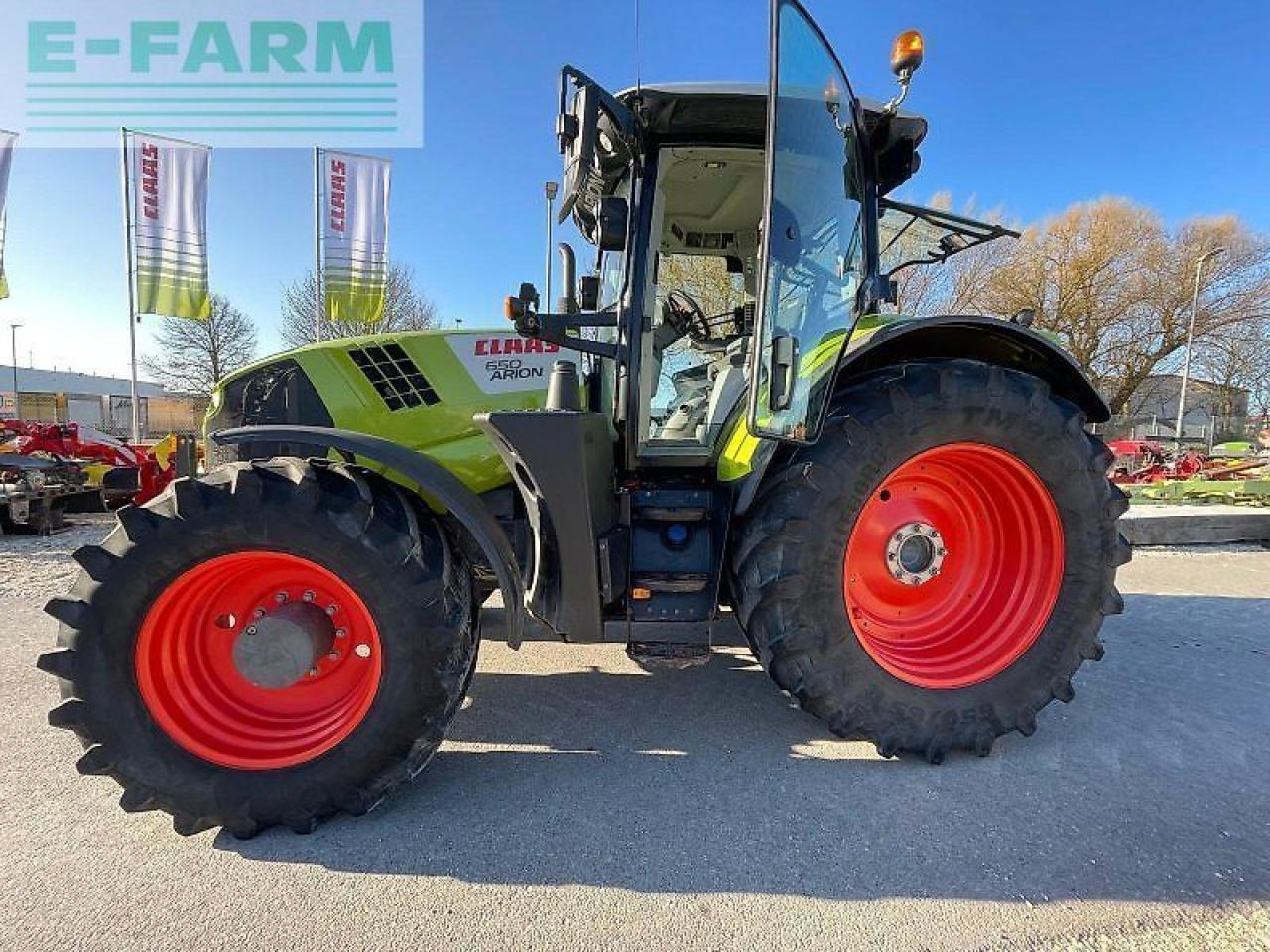 Tractor CLAAS arion 650 cis+ CIS+