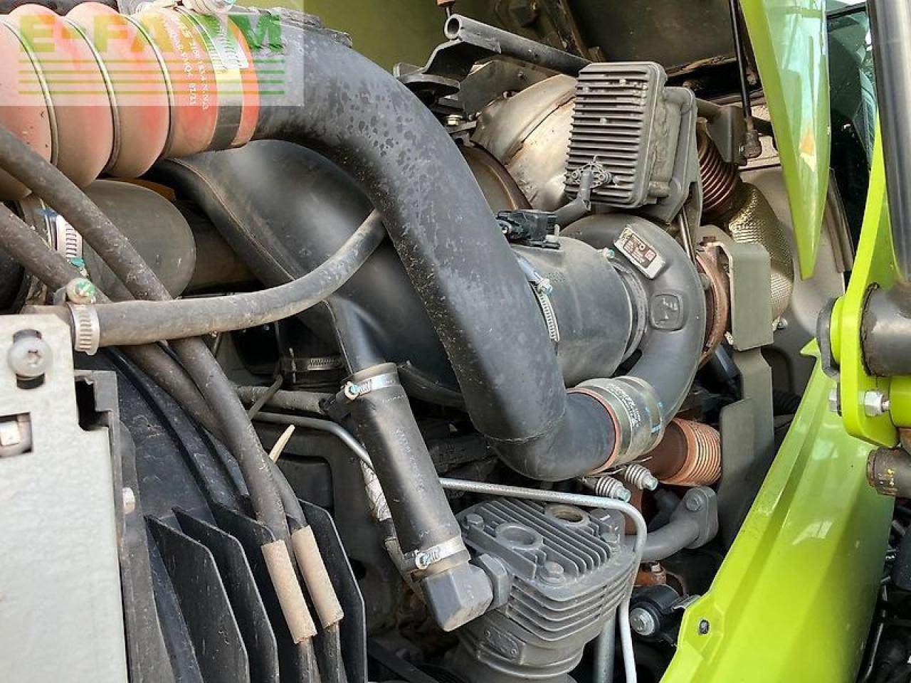 Tractor CLAAS arion 650 cis + fl140 CIS+