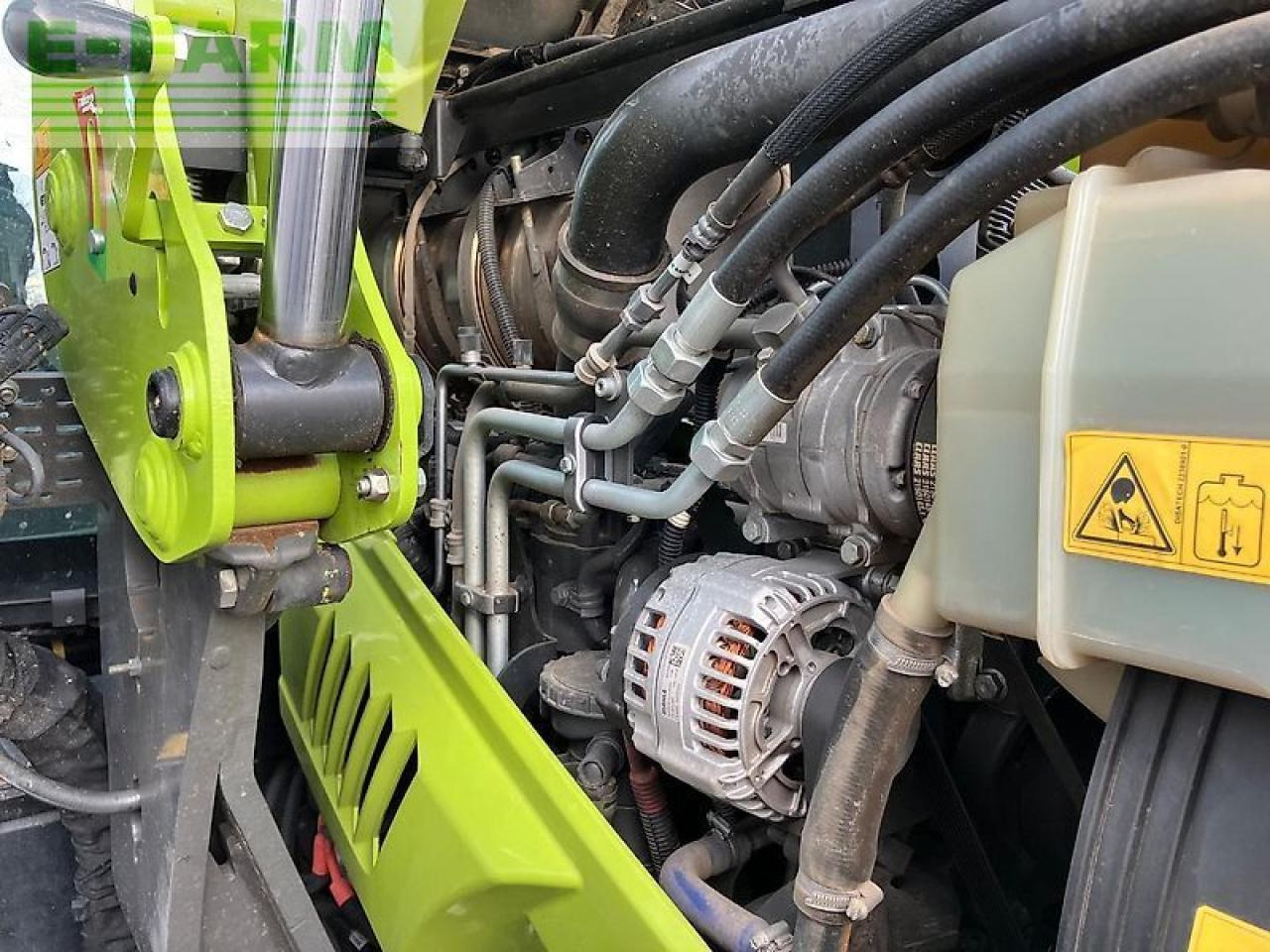 Tractor CLAAS arion 650 cis + fl140 CIS+