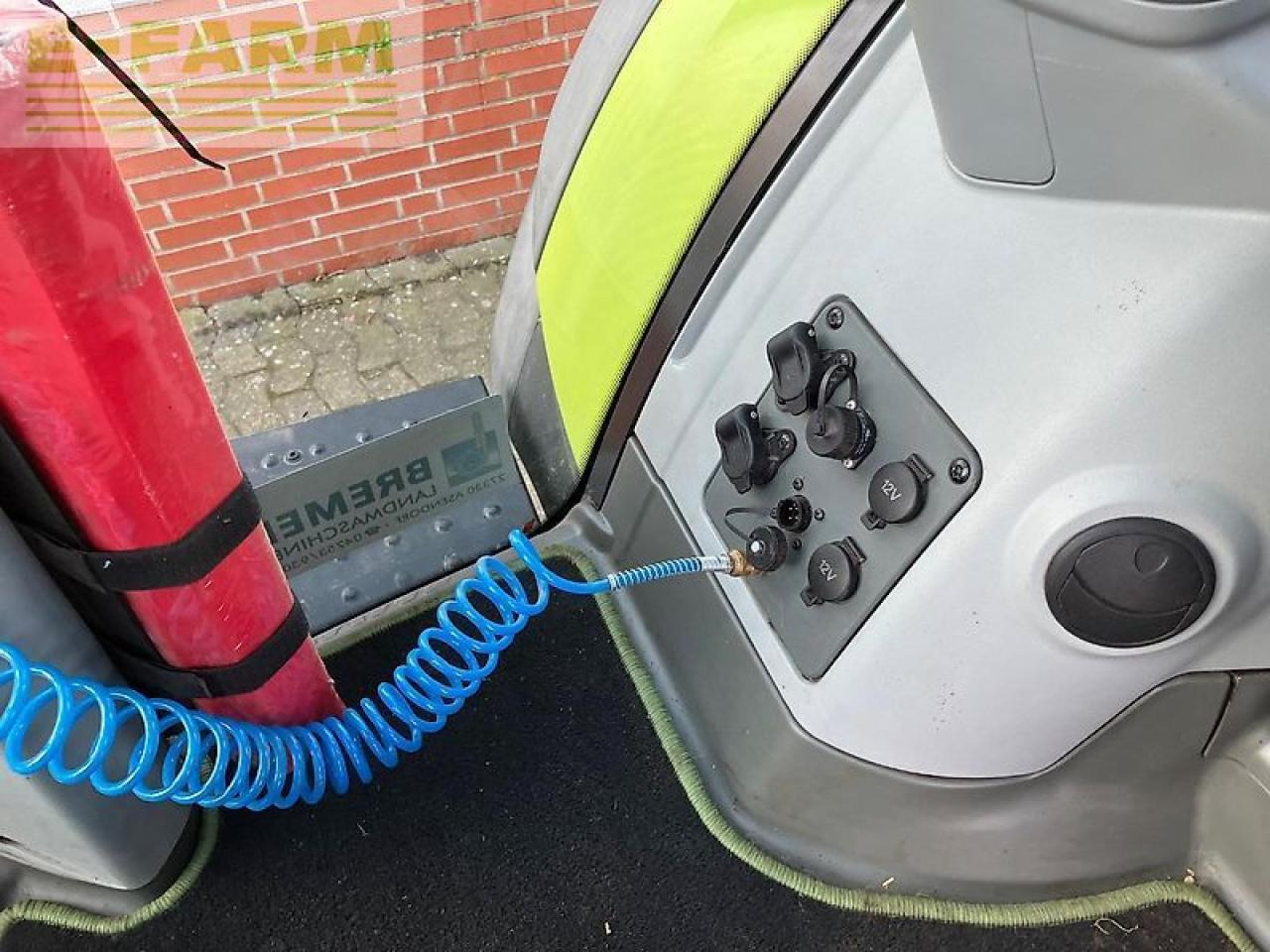 Tractor CLAAS arion 650 cis + fl140 CIS+