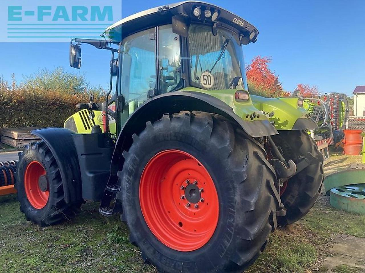 Tractor CLAAS arion 650 cmatic CMATIC