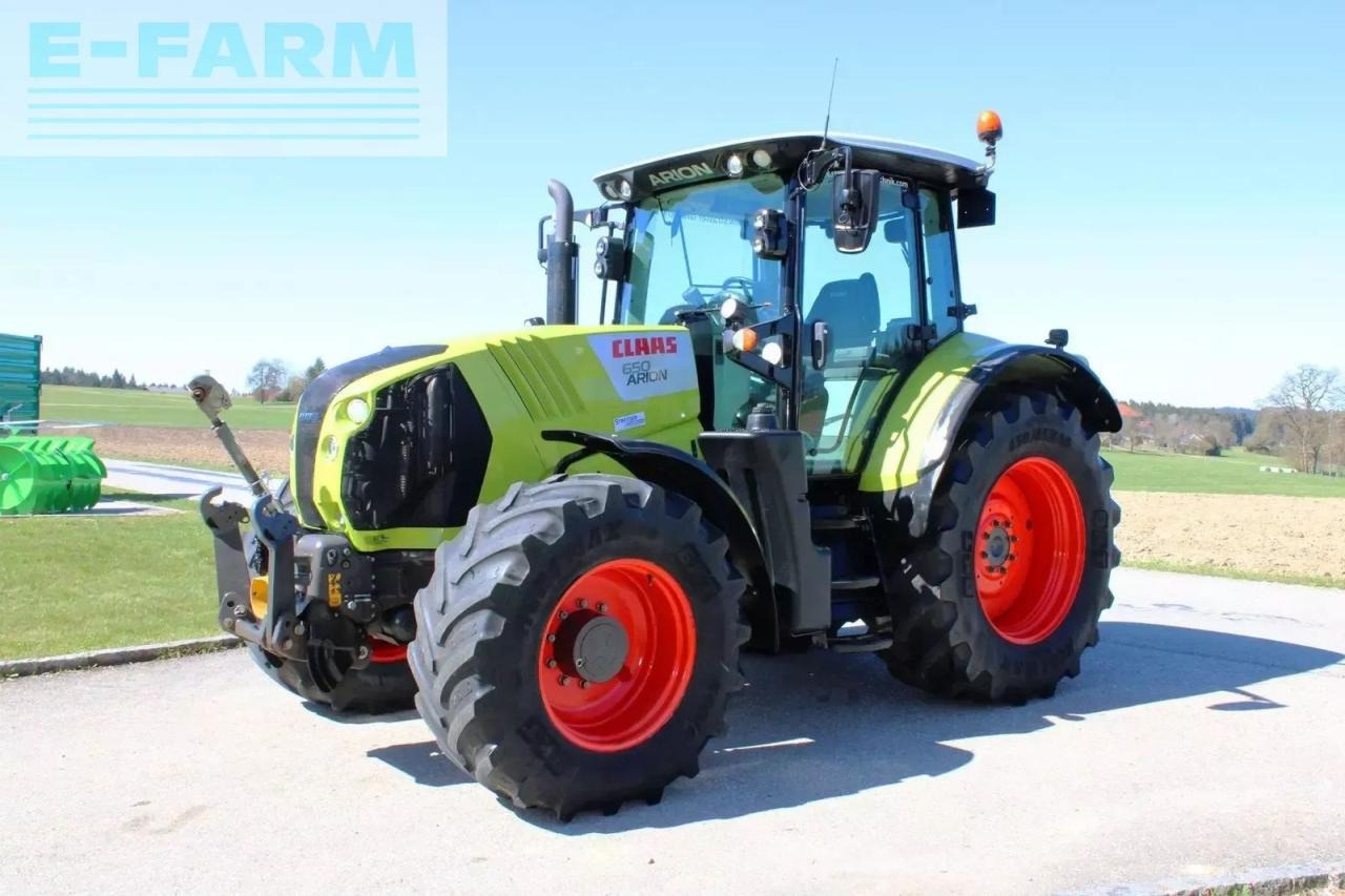 Tractor CLAAS arion 650 cmatic CMATIC