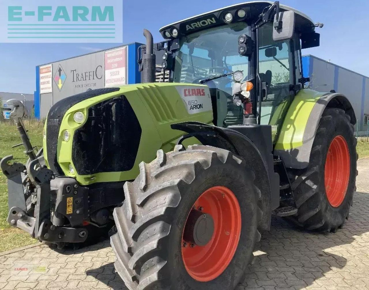 Tractor CLAAS arion 650 cmatic CMATIC