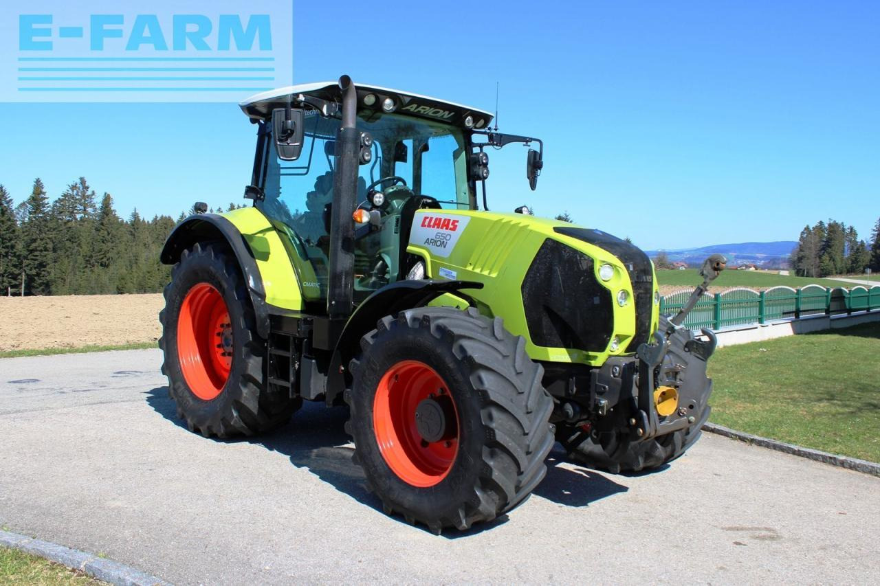 Tractor CLAAS arion 650 cmatic CMATIC