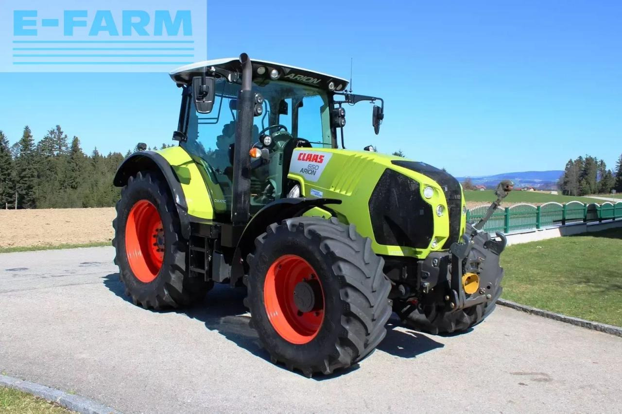 Tractor CLAAS arion 650 cmatic CMATIC