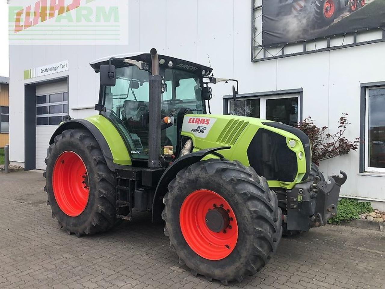 Tractor CLAAS arion 650 cmatic CMATIC
