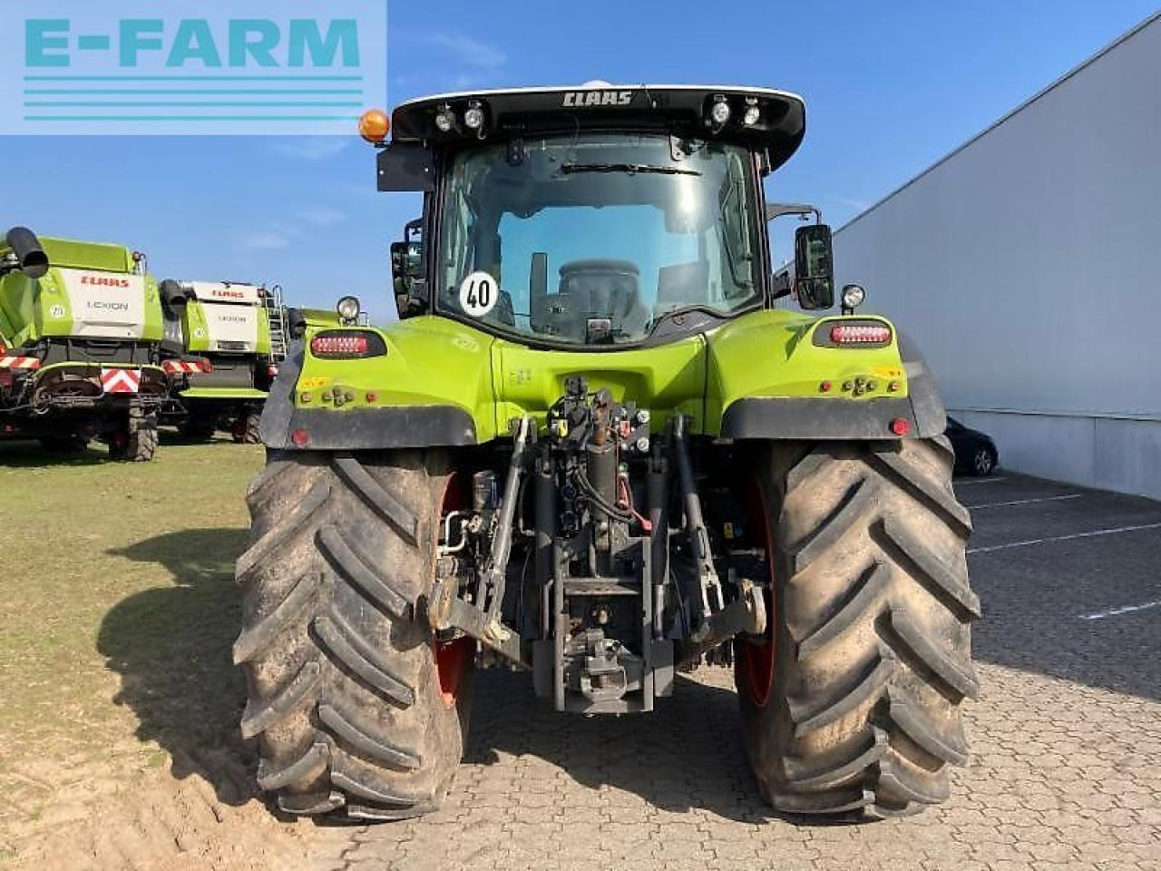 Tractor CLAAS arion 650 cmatic cebis