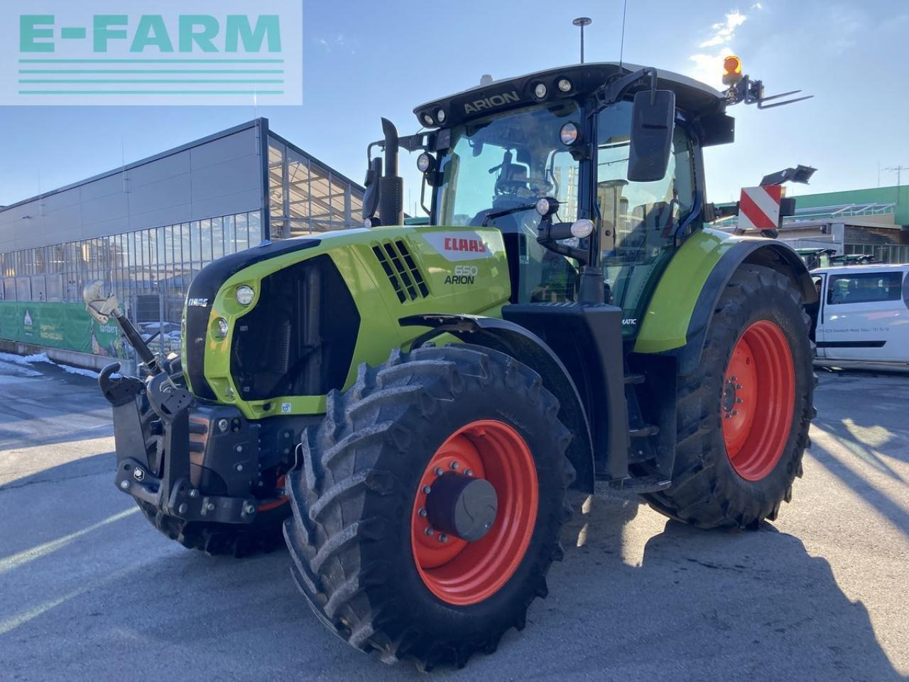 Tractor CLAAS arion 650 cmatic cebis CMATIC CEBIS