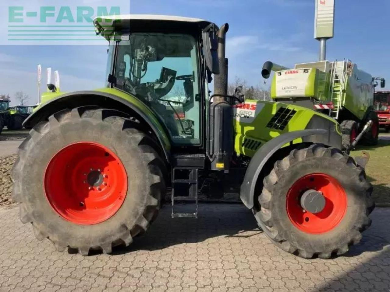 Tractor CLAAS arion 650 cmatic cebis CMATIC CEBIS