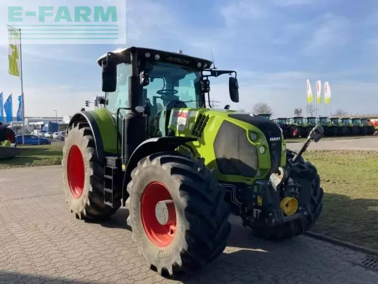 Tractor CLAAS arion 650 cmatic cebis CMATIC CEBIS