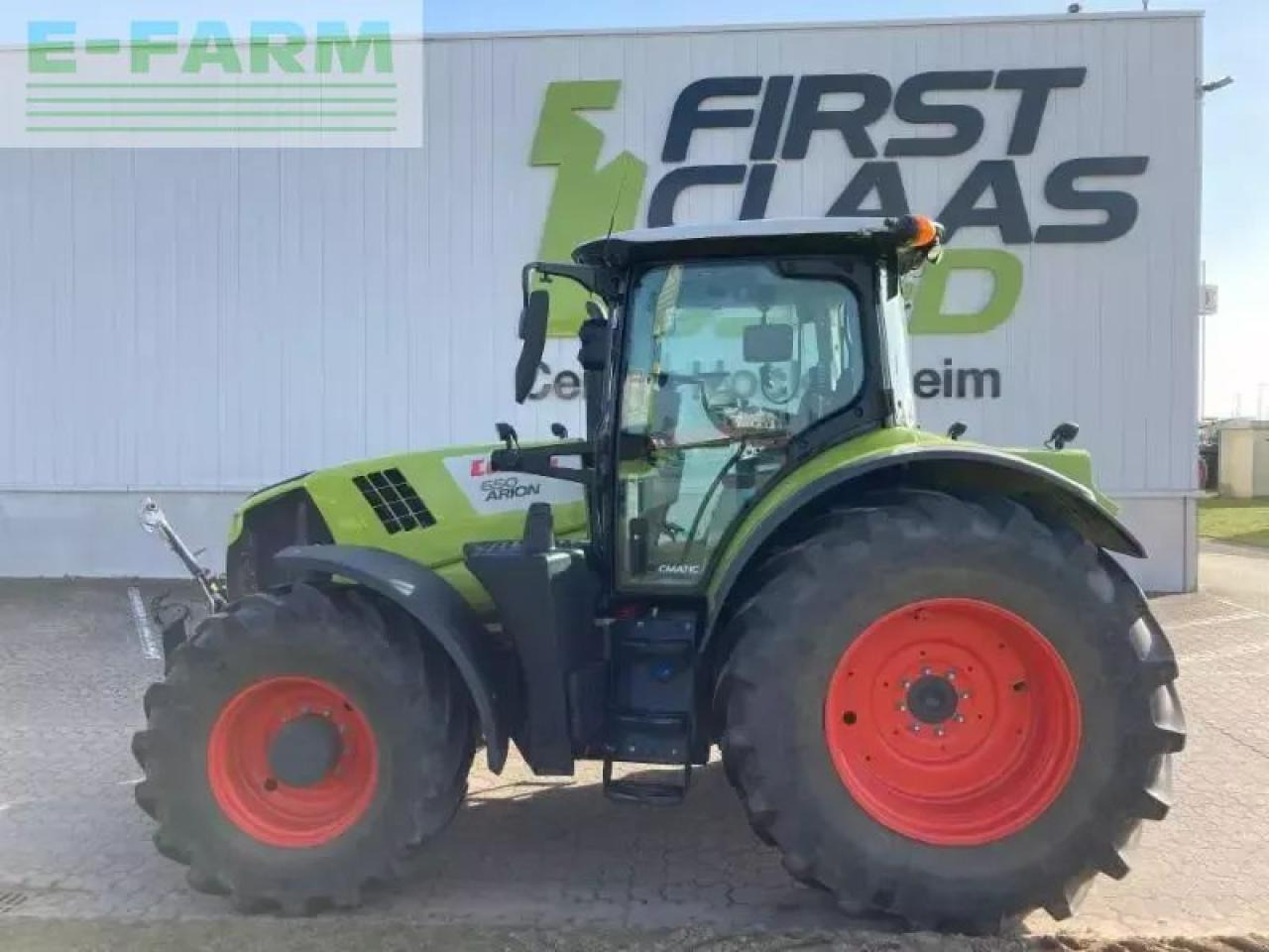 Tractor CLAAS arion 650 cmatic cebis CMATIC CEBIS