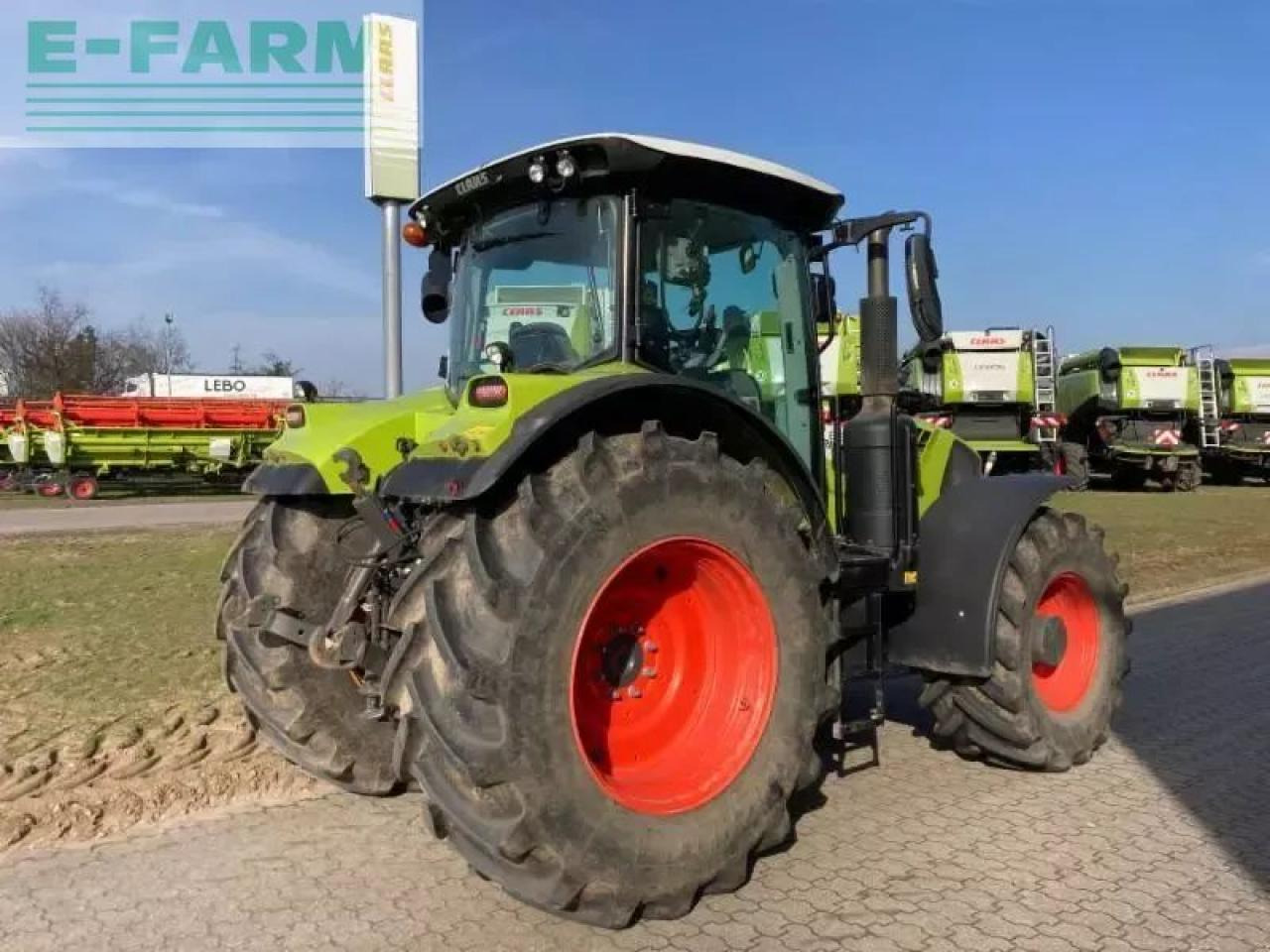 Tractor CLAAS arion 650 cmatic cebis CMATIC CEBIS