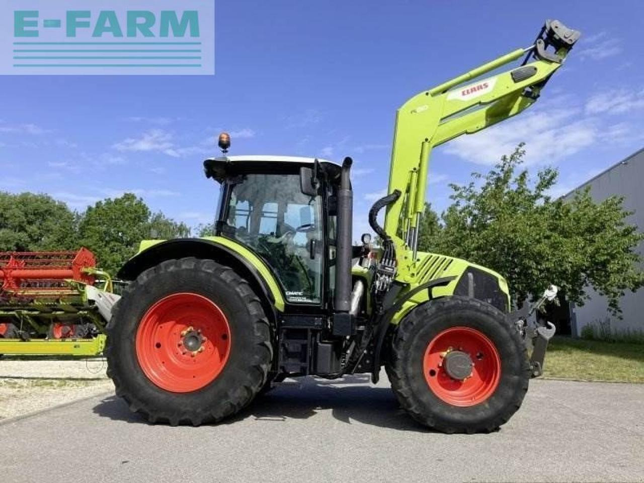 Tractor CLAAS arion 650 cmatic cebis+fl150 CMATIC CEBIS