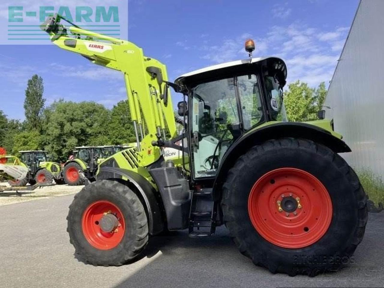 Tractor CLAAS arion 650 cmatic cebis+fl150 CMATIC CEBIS