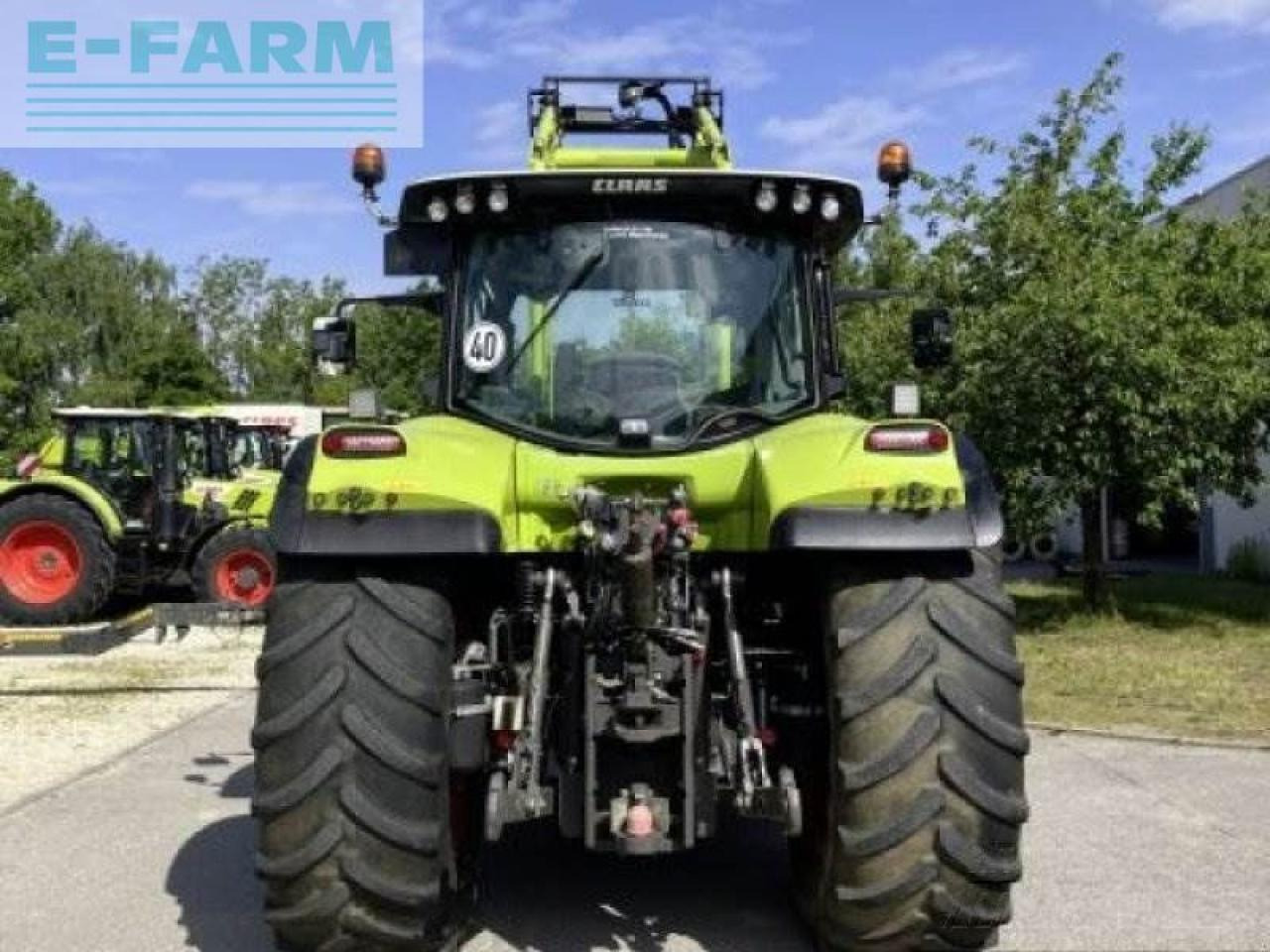 Tractor CLAAS arion 650 cmatic cebis+fl150 CMATIC CEBIS