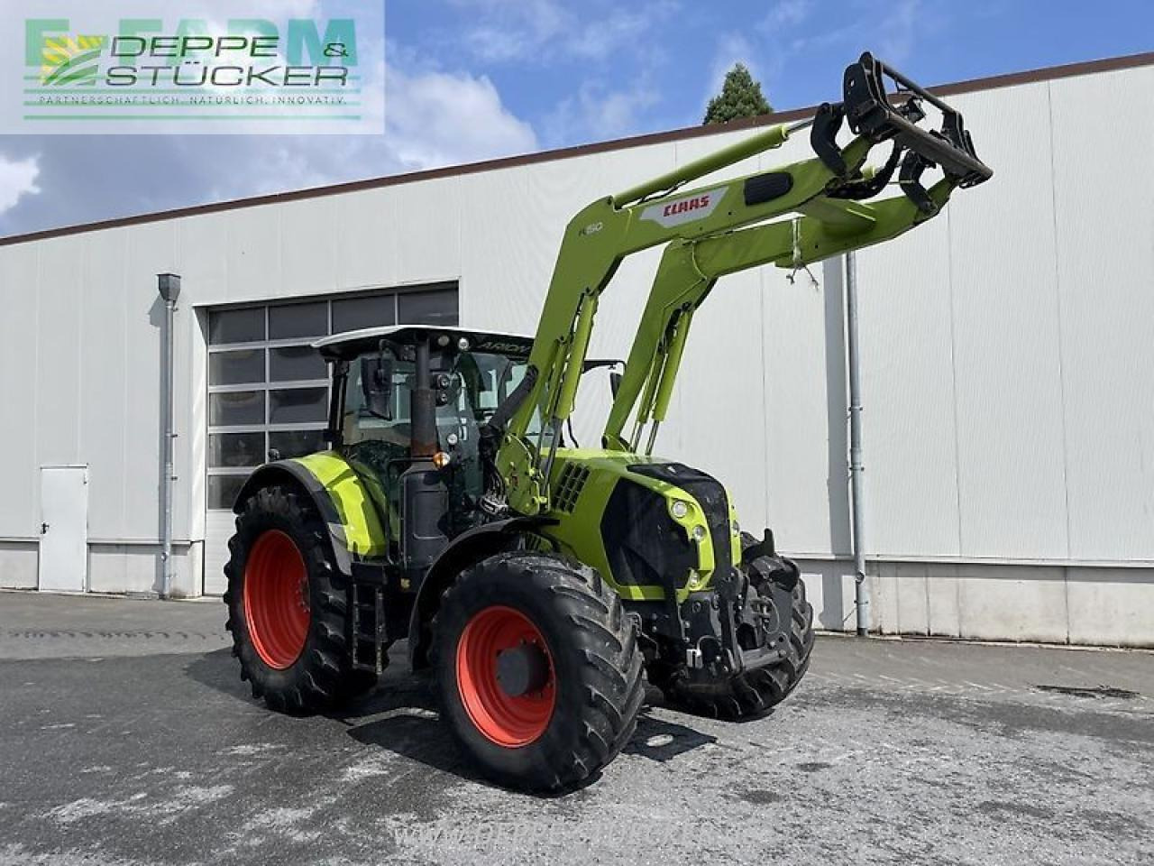 Tractor CLAAS arion 650 hexashift