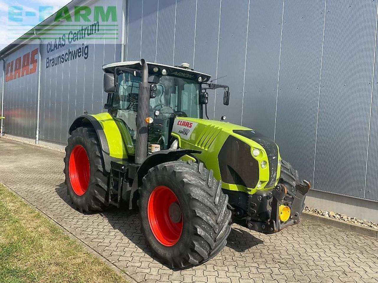 Tractor CLAAS arion 650 hexashift