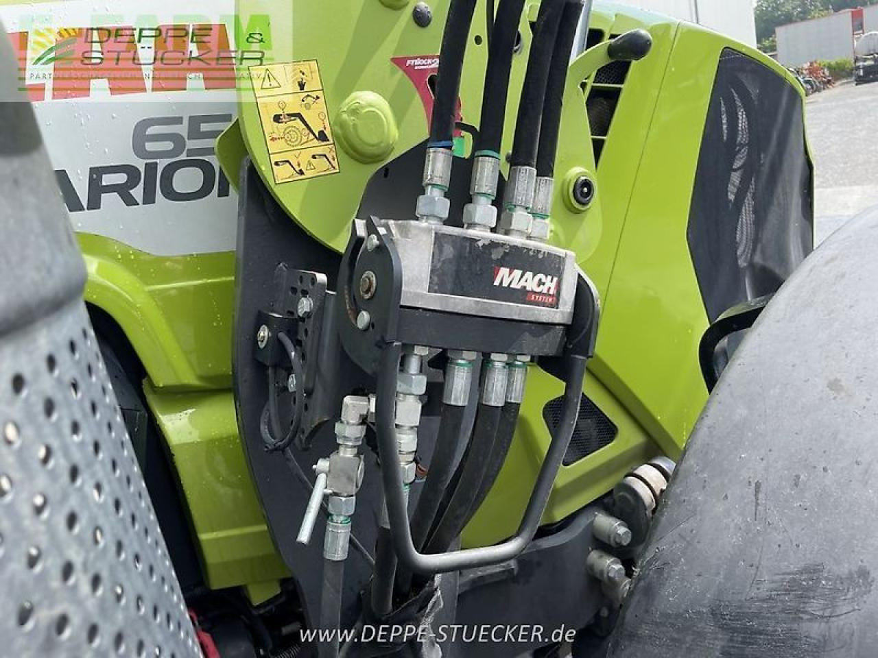 Tractor CLAAS arion 650 hexashift