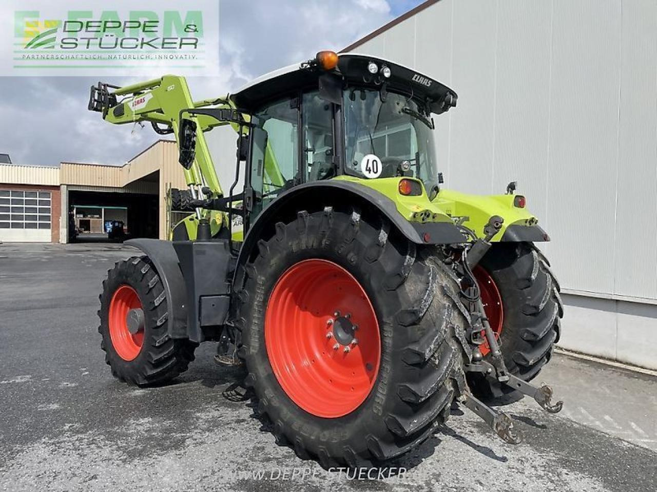 Tractor CLAAS arion 650 hexashift