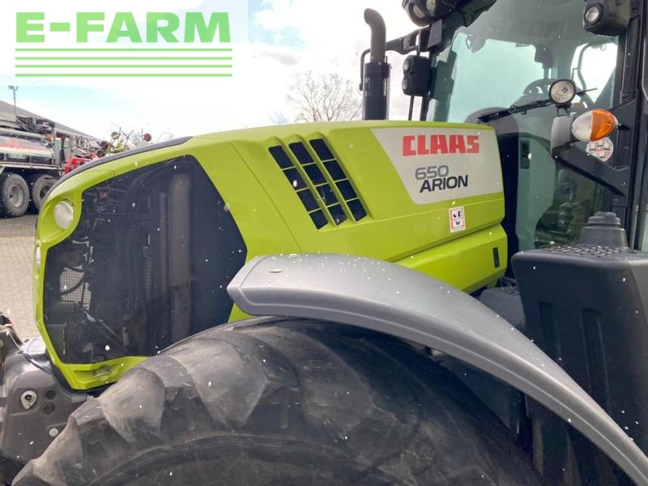 Tractor CLAAS arion 650 hexashift cis HEXASHIFT CIS