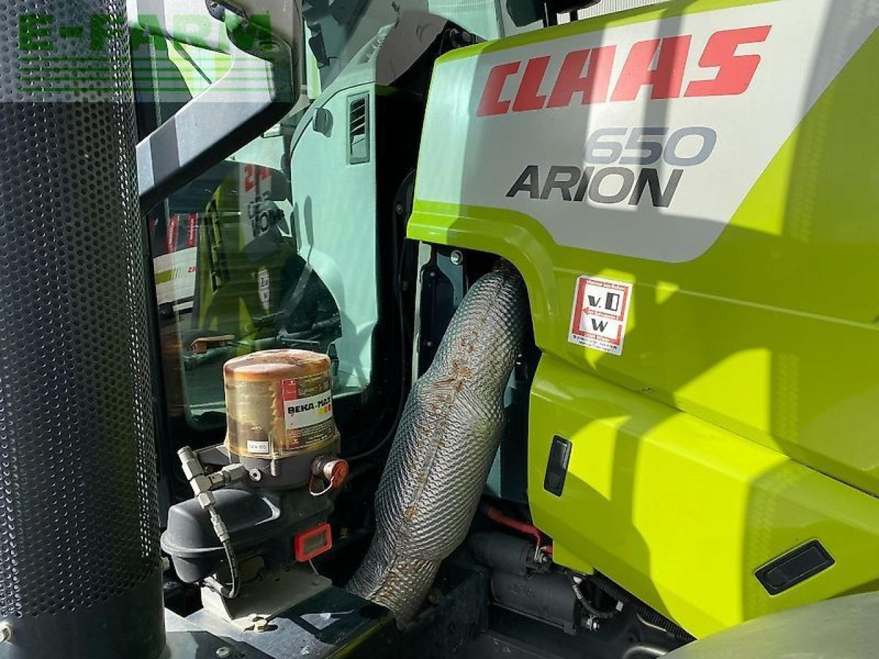 Tractor CLAAS arion 650 hexashift cis HEXASHIFT CIS