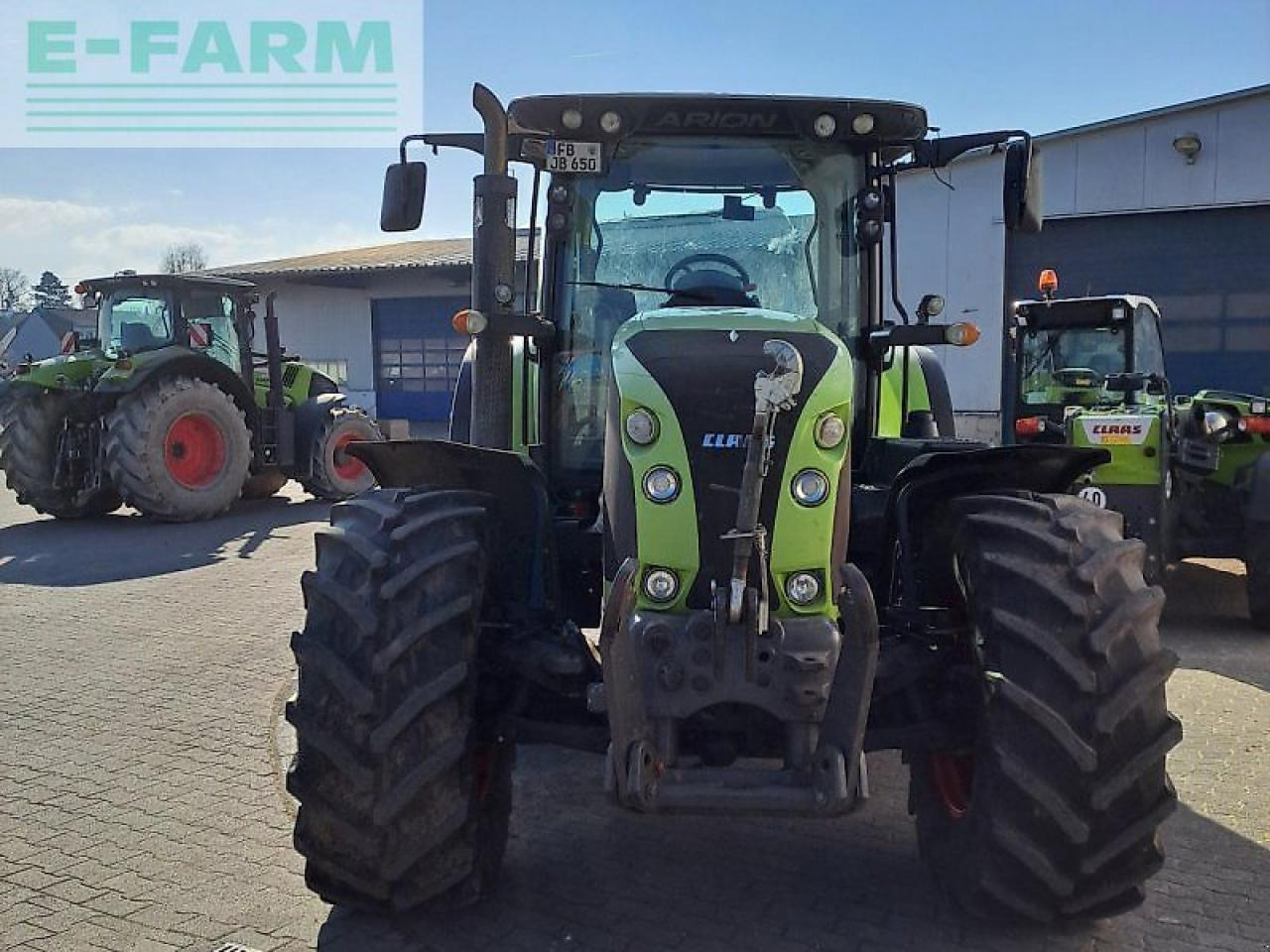 Tractor CLAAS arion 650 t4i