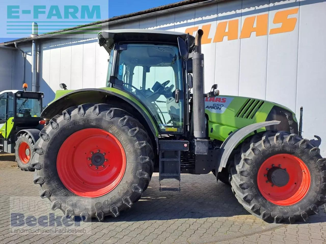 Tractor CLAAS arion 650 t4i