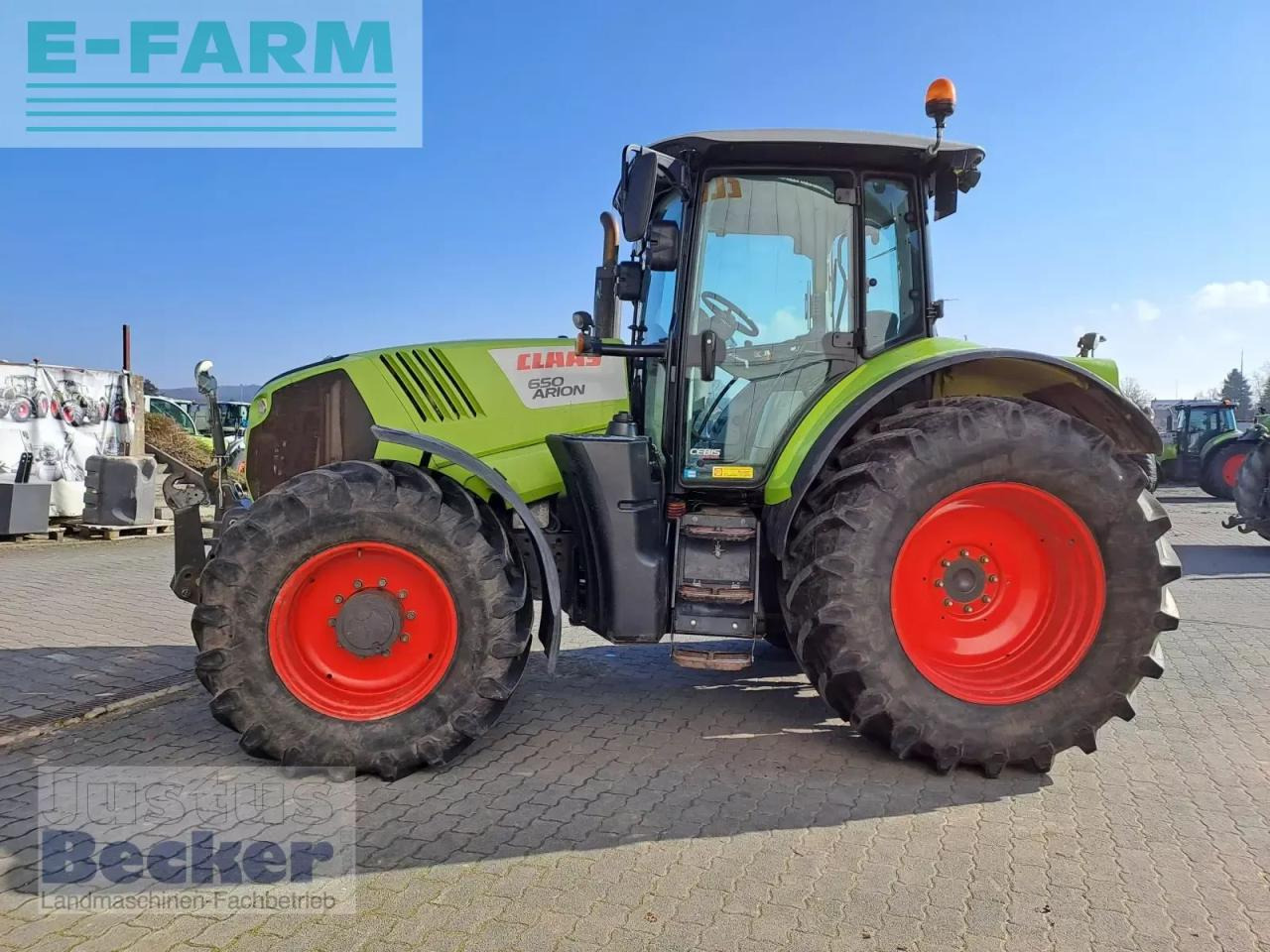 Tractor CLAAS arion 650 t4i