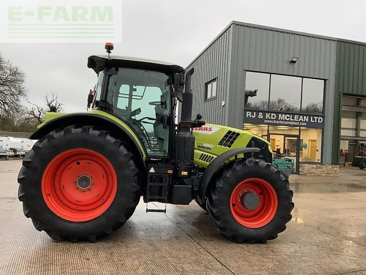 Tractor CLAAS arion 650 tractor (st25369)