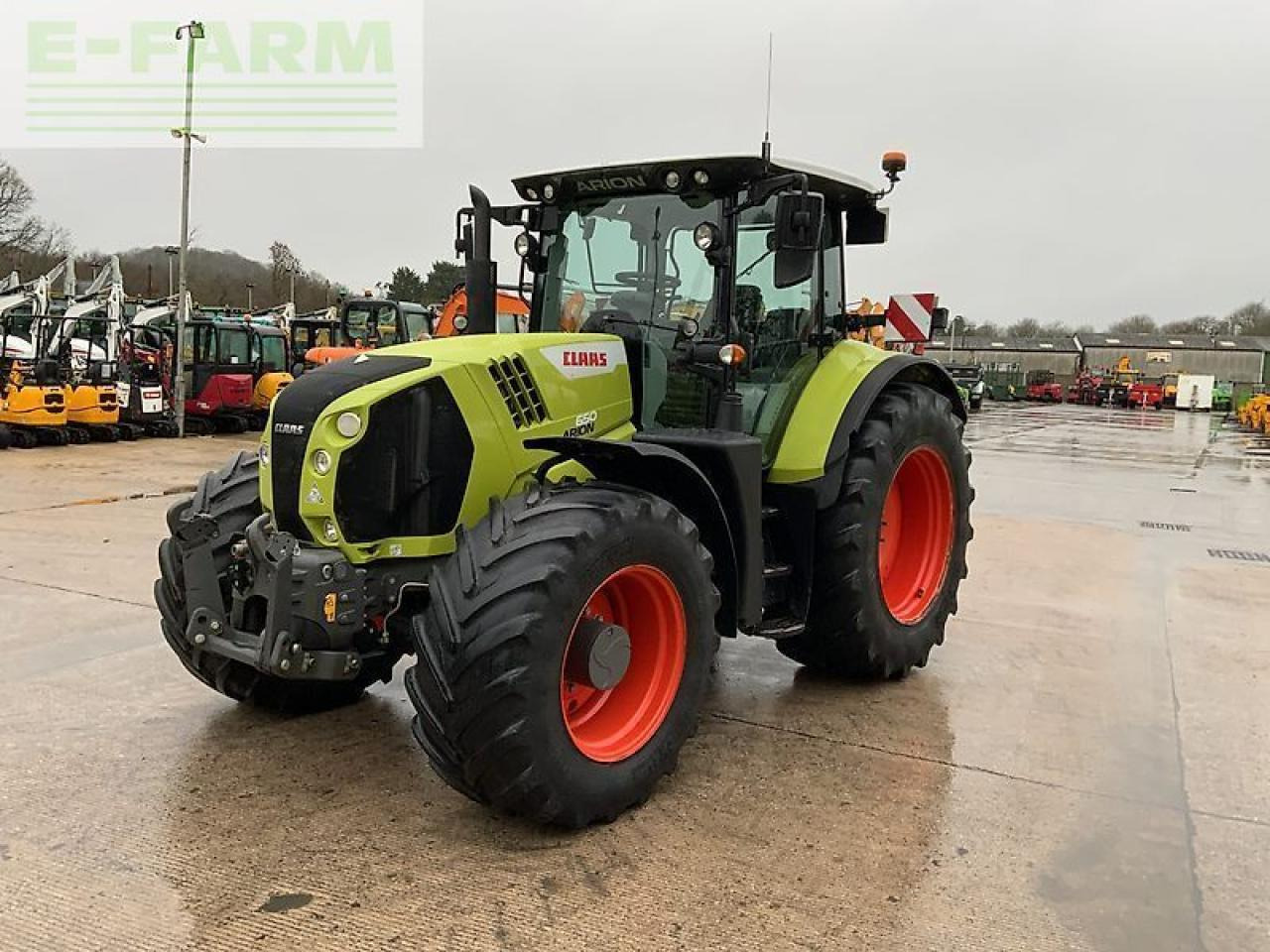 Tractor CLAAS arion 650 tractor (st25369)