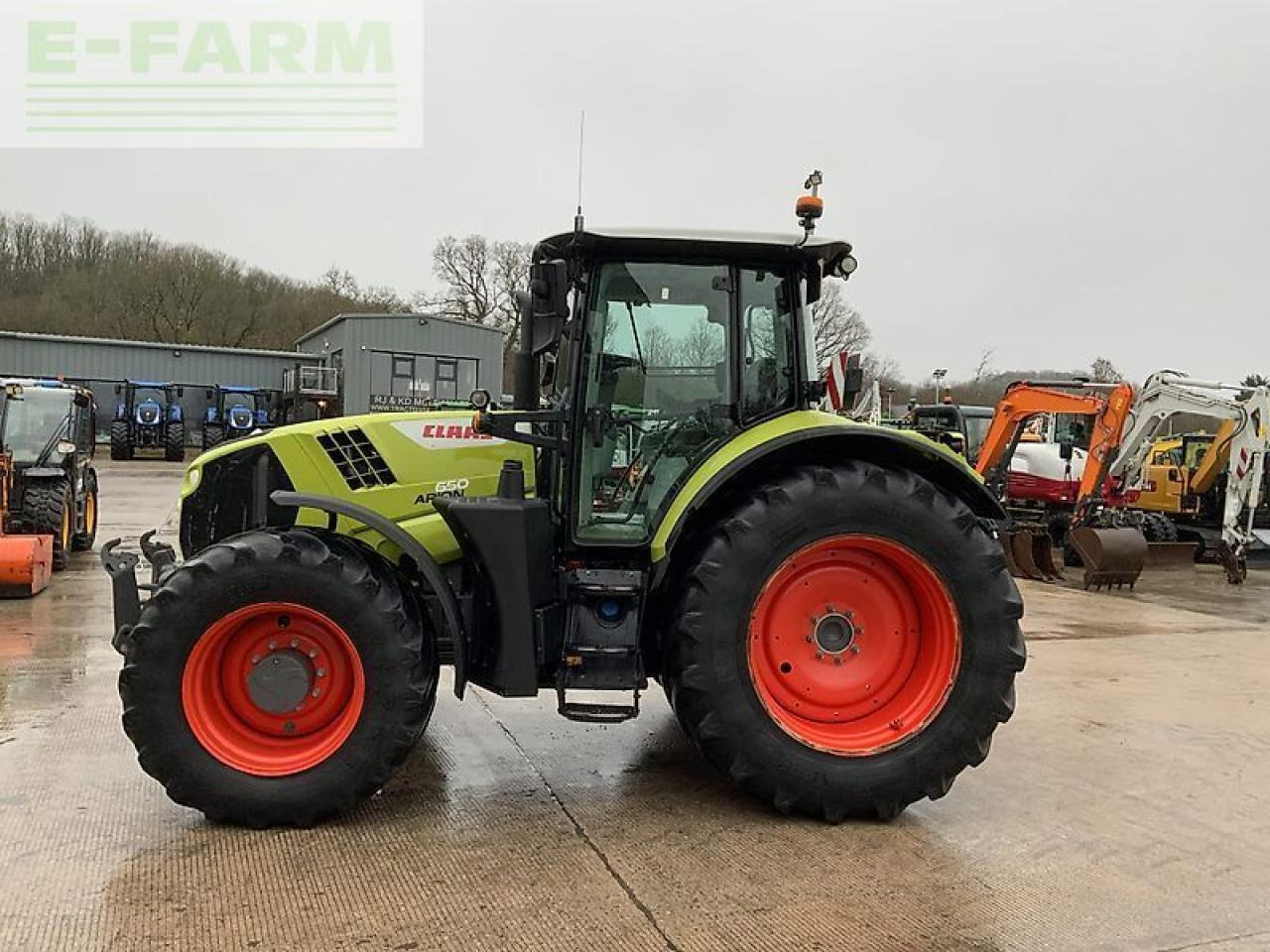 Tractor CLAAS arion 650 tractor (st25369)