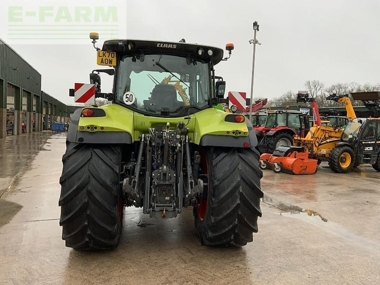 Tractor CLAAS arion 650 tractor (st25369)