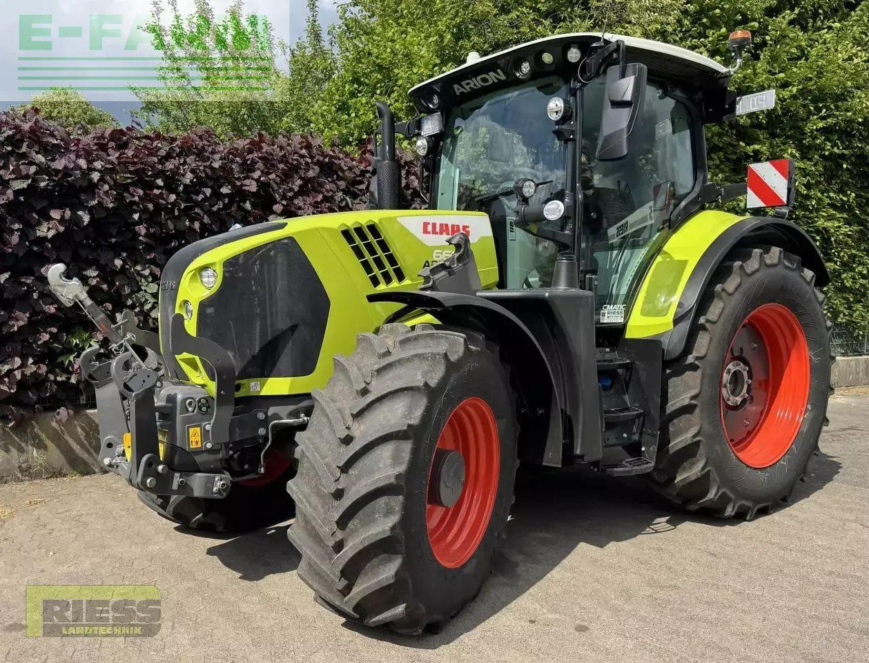 Tractor CLAAS arion 660 cebis cmatic a97 CMATIC CEBIS