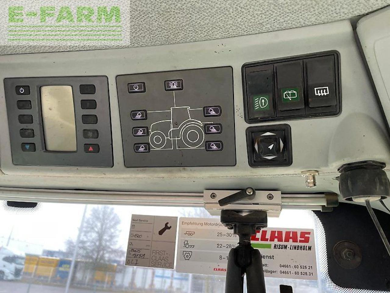 Tractor CLAAS arion 660 cis + CMATIC CIS+