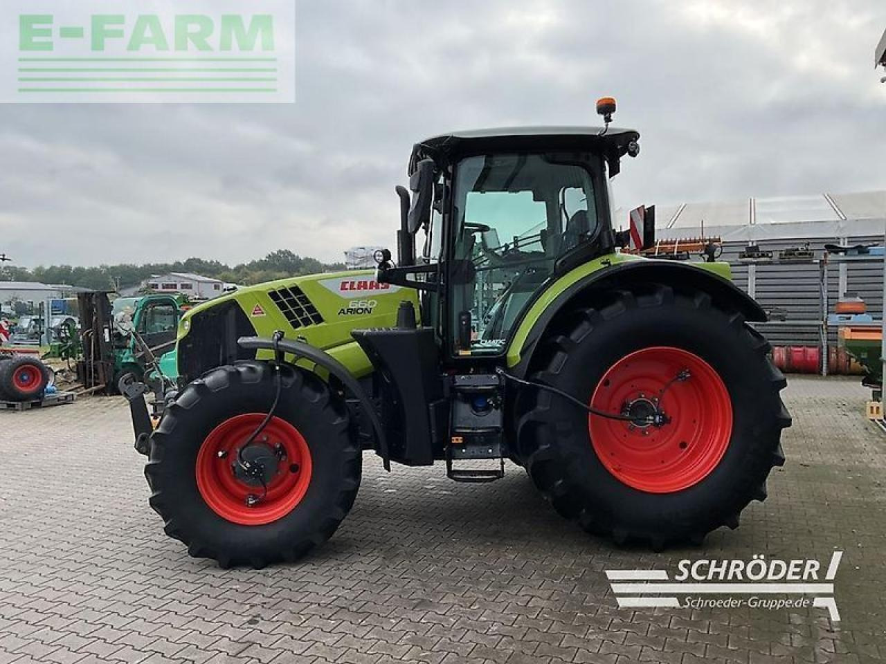 Tractor CLAAS arion 660 cmatic