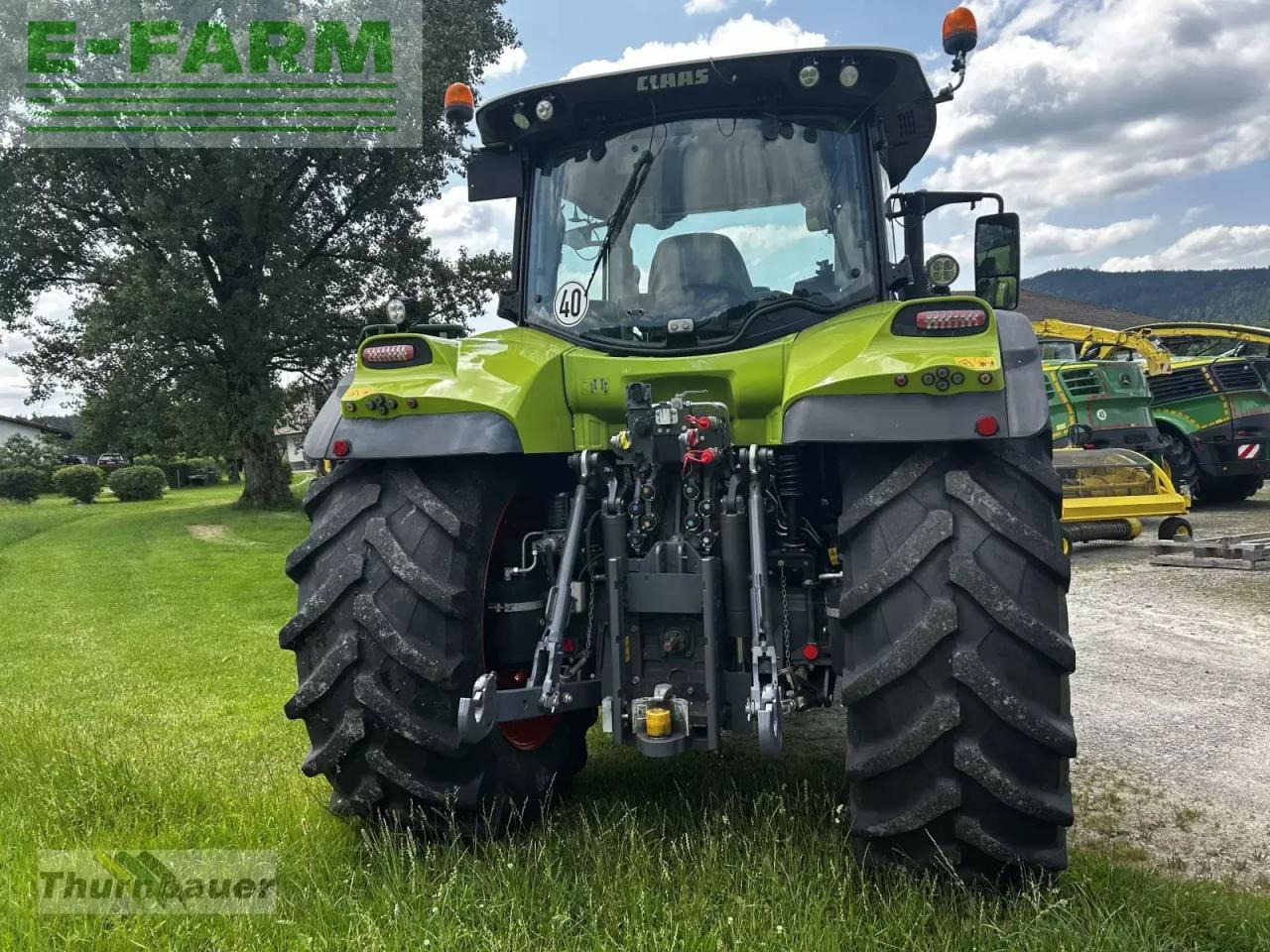 Tractor CLAAS arion 660 cmatic
