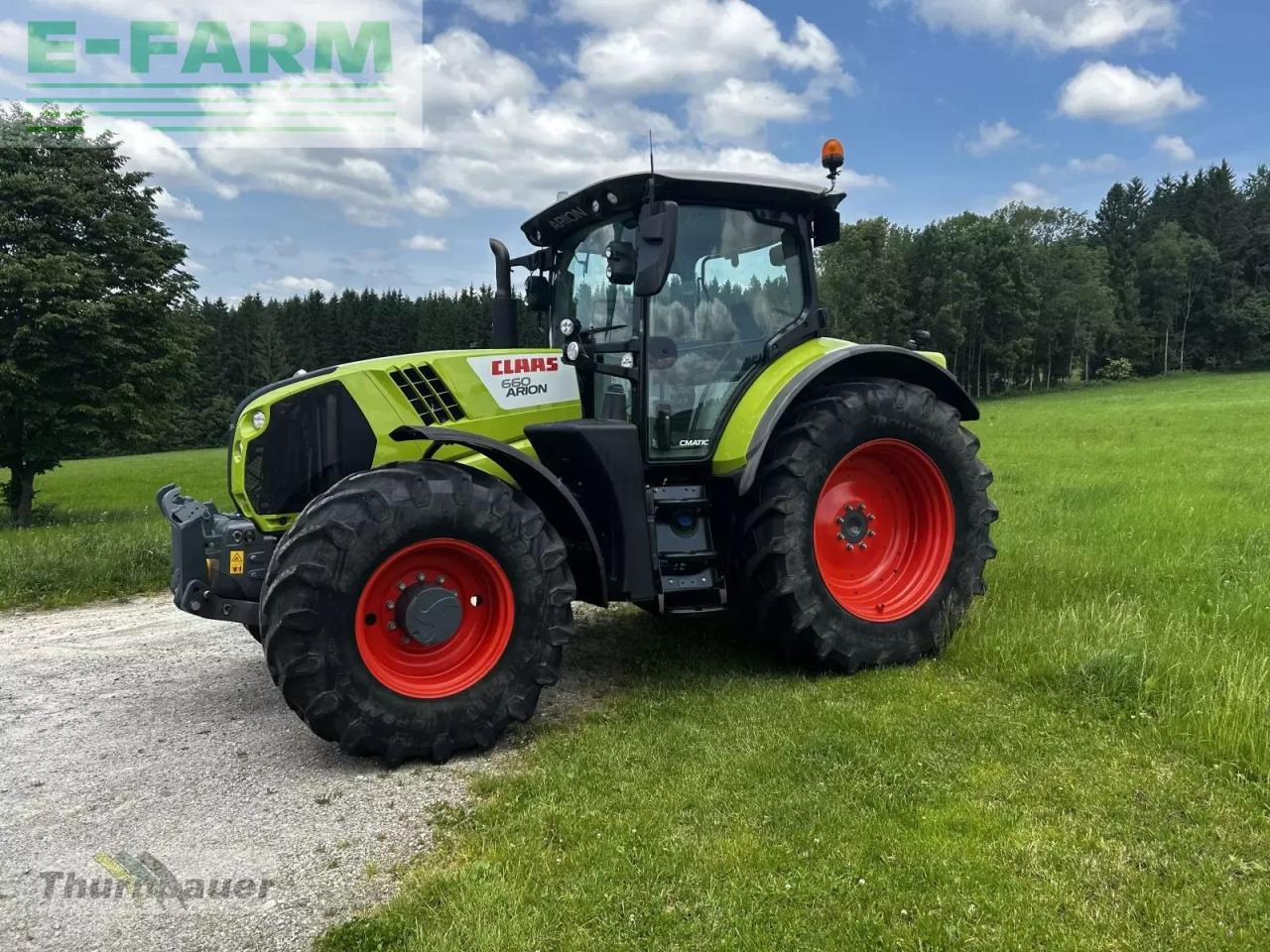 Tractor CLAAS arion 660 cmatic
