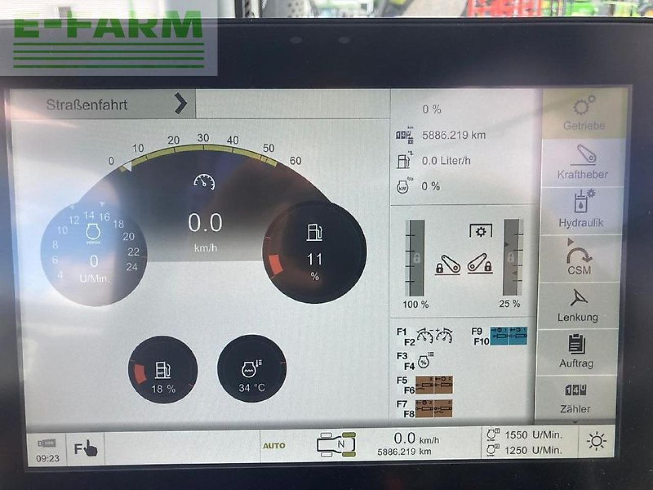 Tractor CLAAS arion 660 cmatic