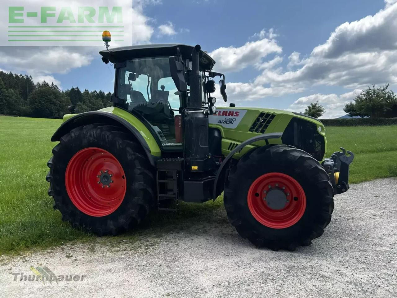 Tractor CLAAS arion 660 cmatic
